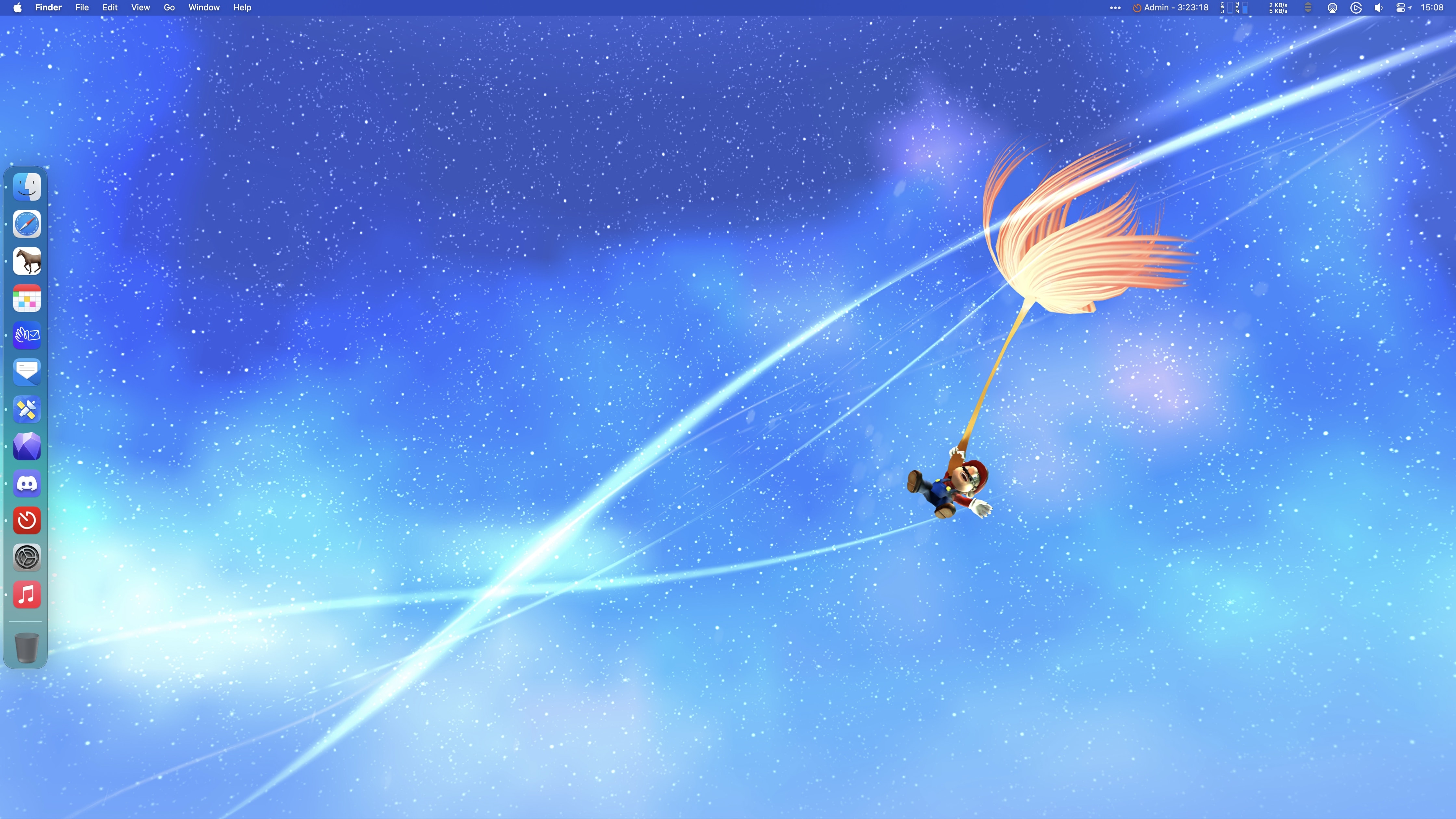 240605_iMac Desktop and Dock