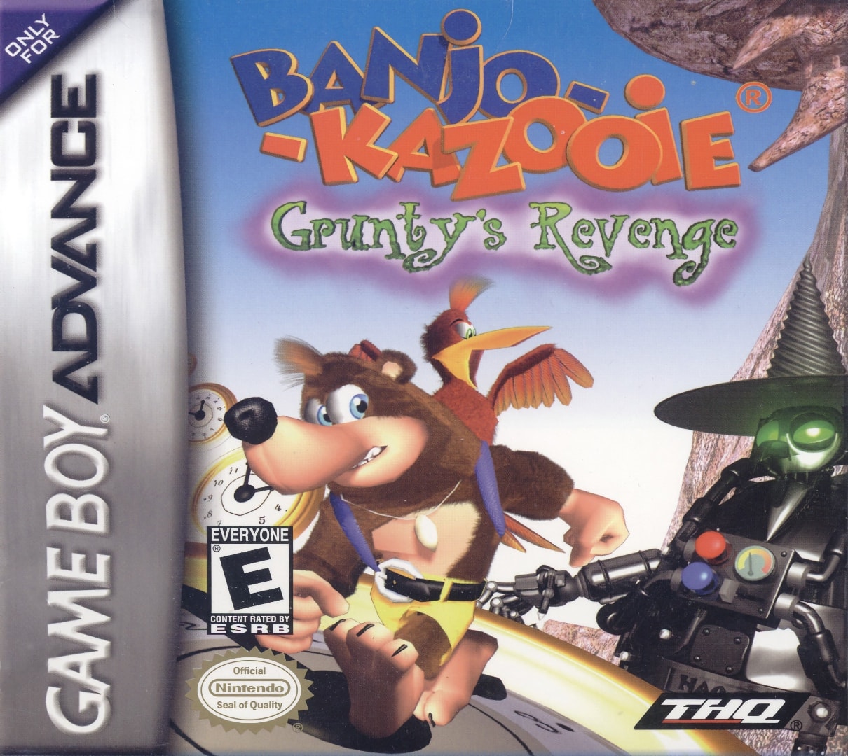 Banjo Kazooie - Grunty's Revenge Box Art - Front