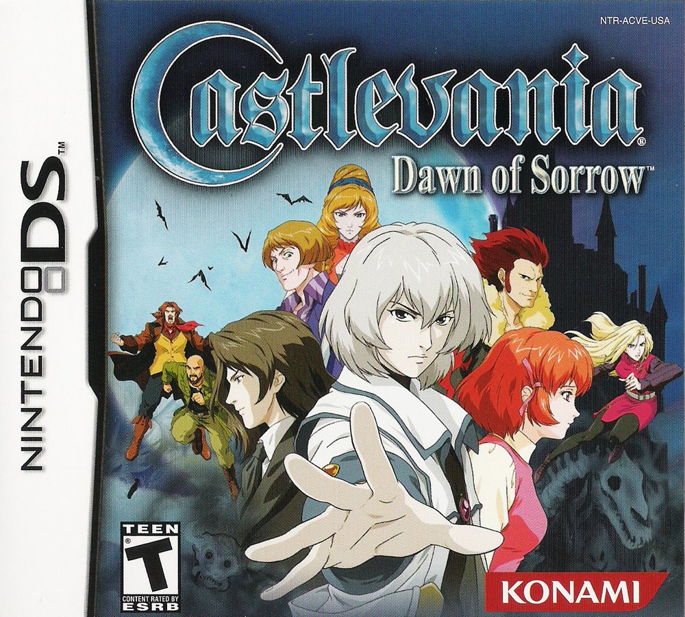 Castlevania - Dawn of Sorrow Box Art - Front
