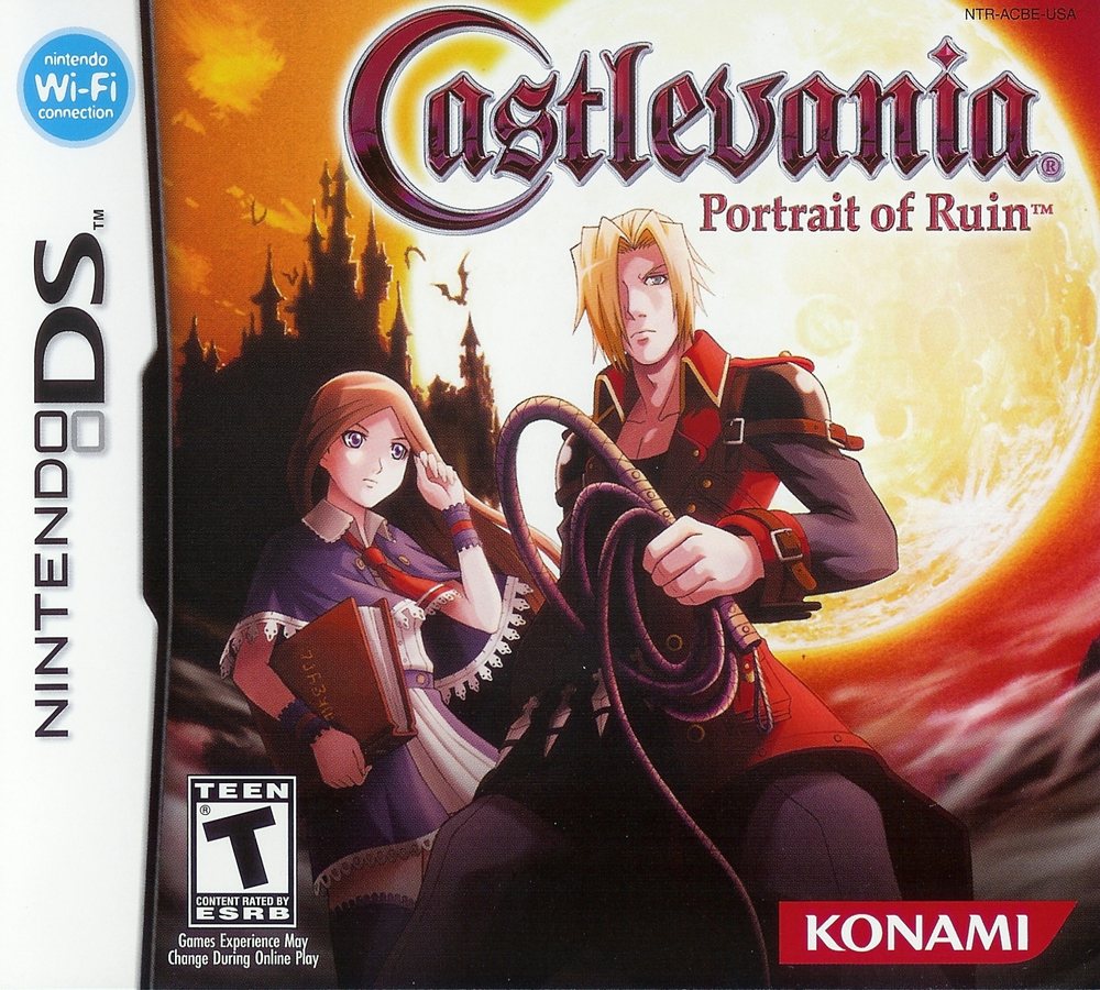 Castlevania - Portrait of Ruin Box Art - Front