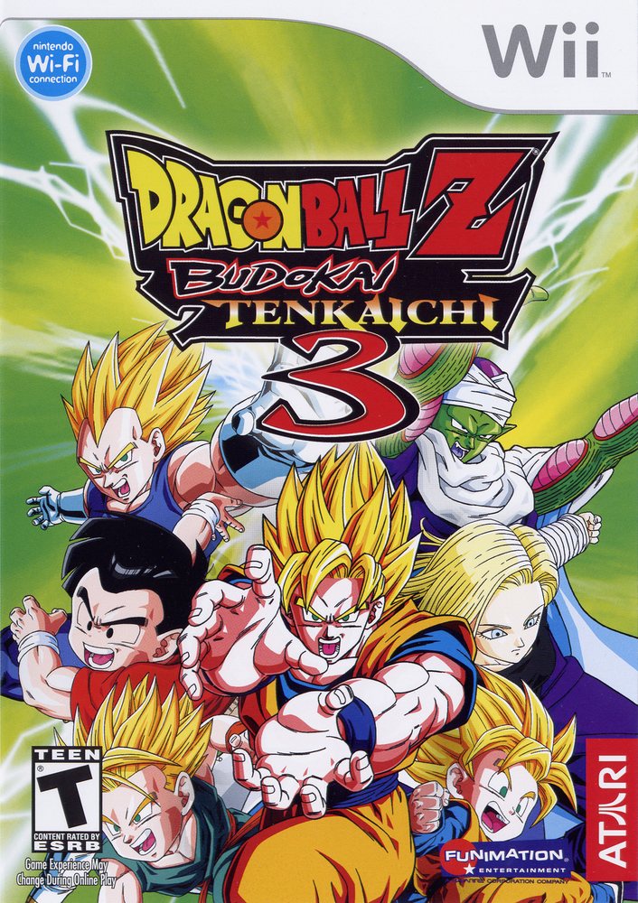 Dragon Ball Z - Budokai Tenkaichi 3 Box Art - Front