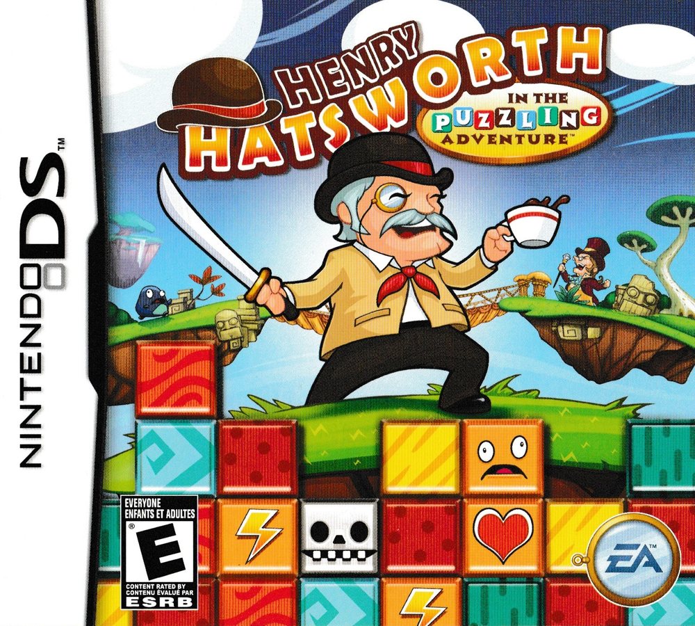 Henry Hatsworth in the Puzzling Adventure Box Art - Front