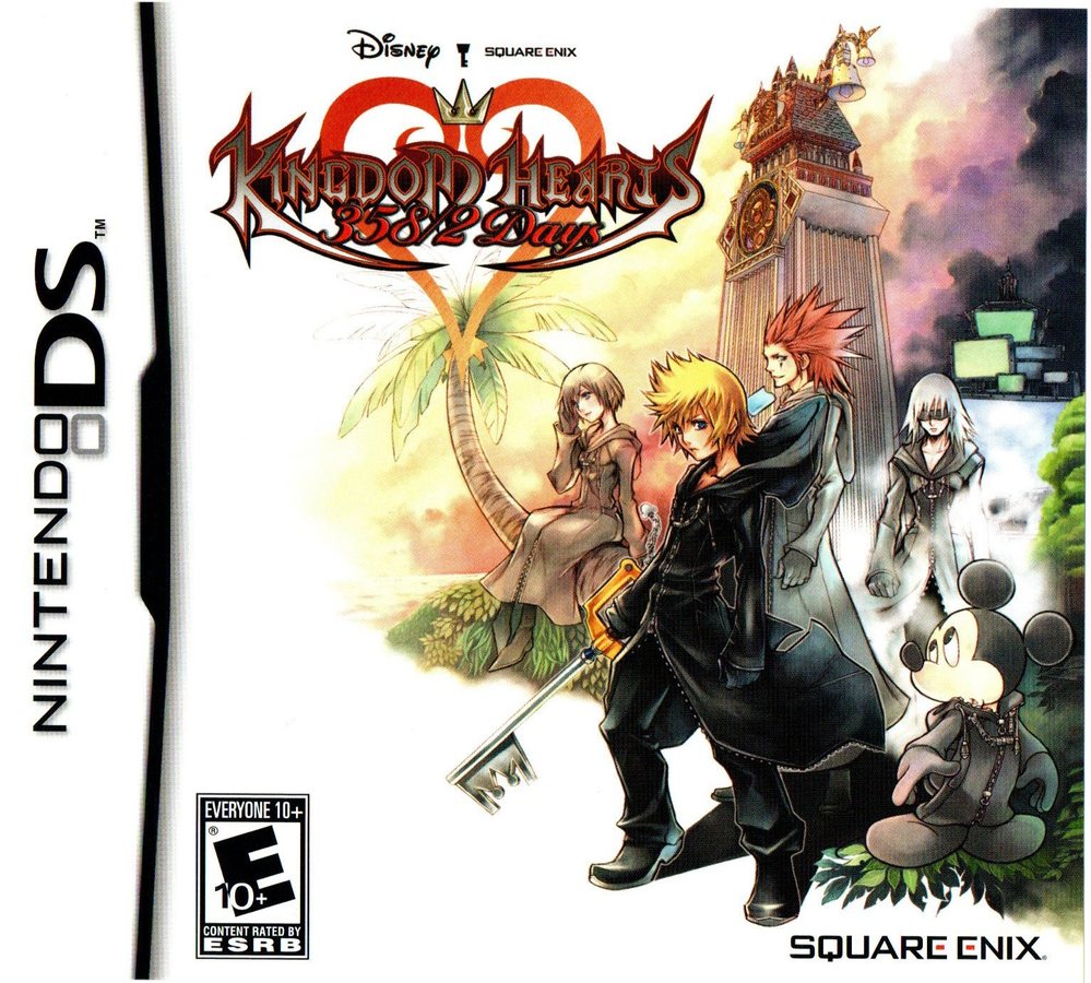 Kingdom Hearts 358-2 Days Box Art - Front