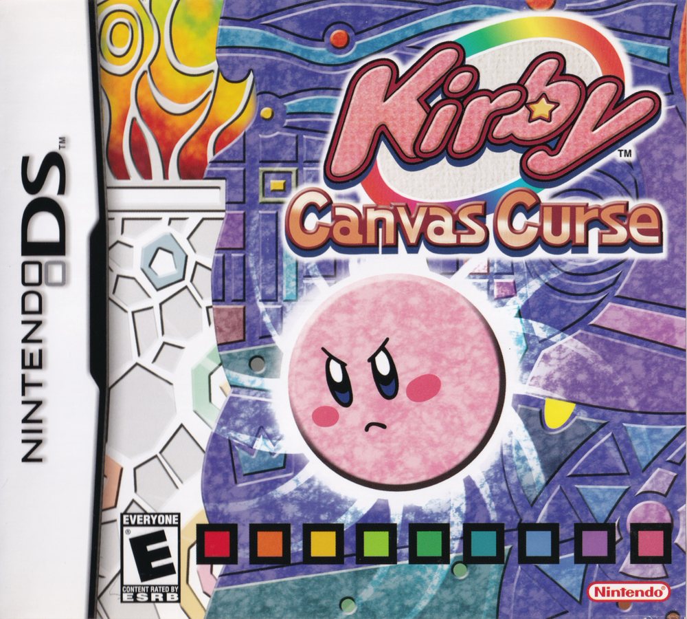 Kirby - Canvas Curse Box Art - Front