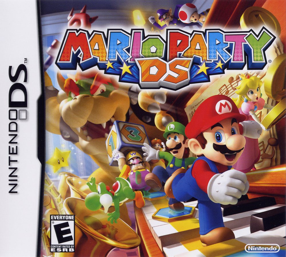 Mario Party DS Box Art - Front