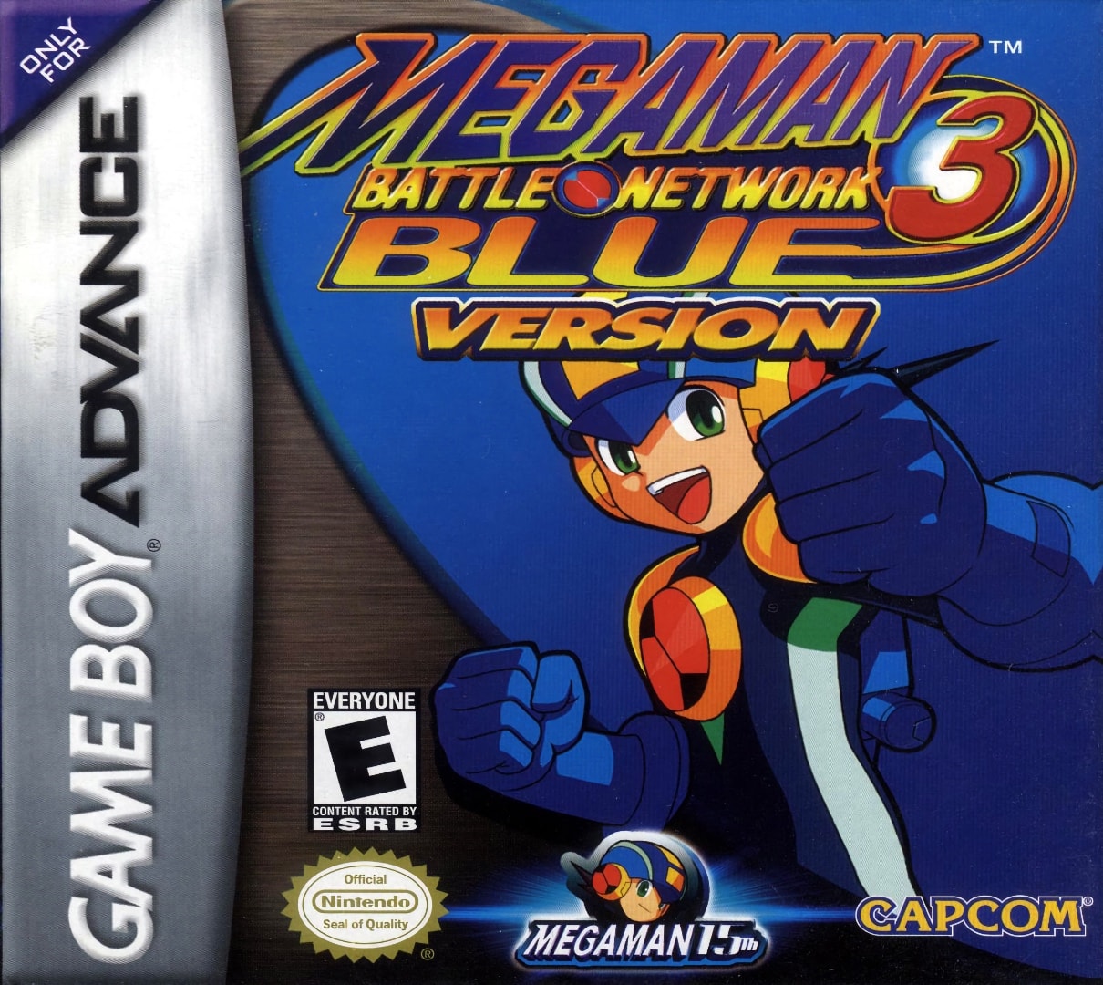 Mega Man Battle Network 3 Blue Box Art - Front