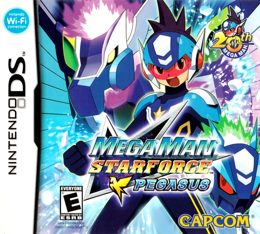 Mega Man Star Force - Pegasus Box Art - Front
