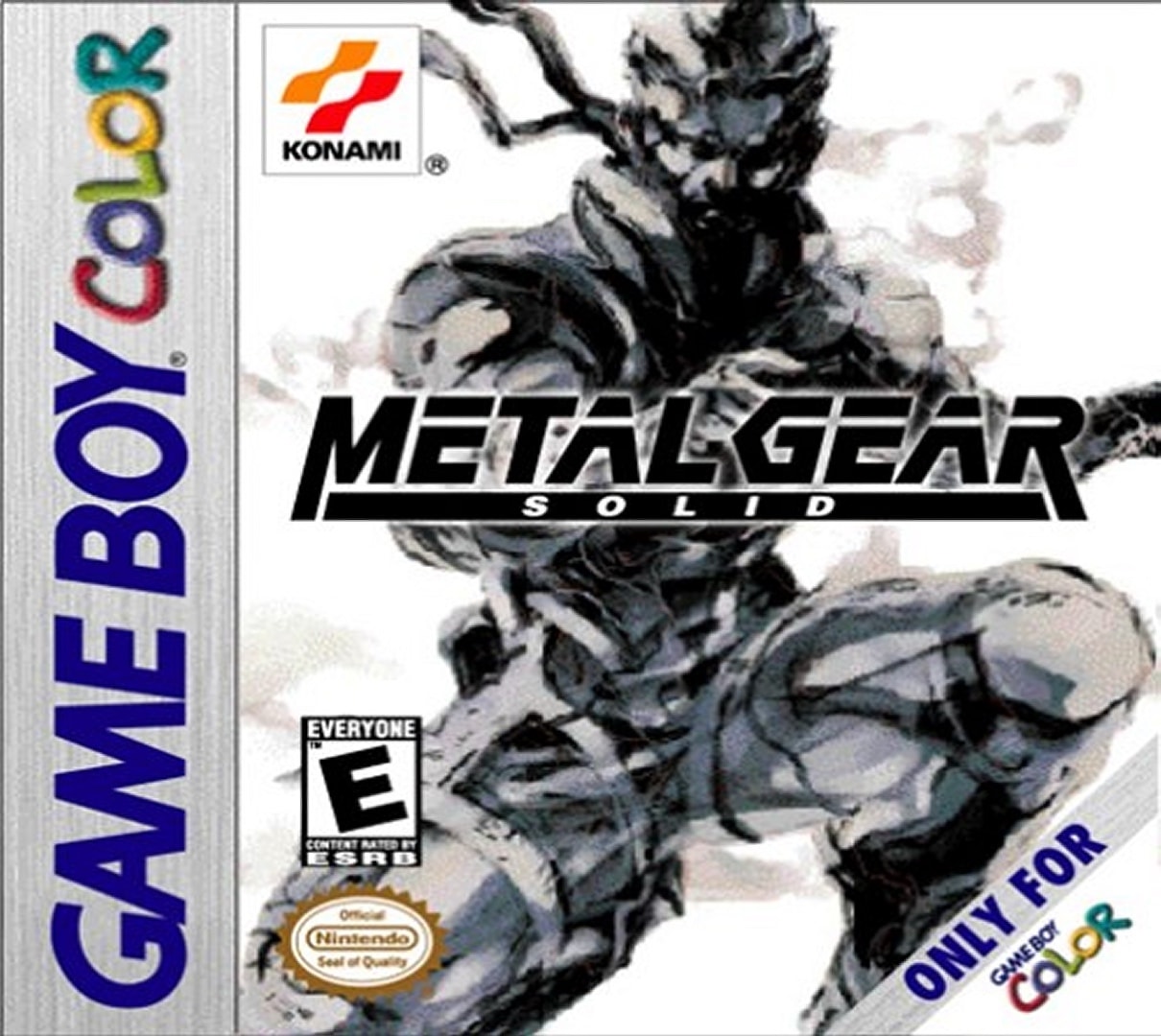 Metal Gear Solid GBC Box Art - Front