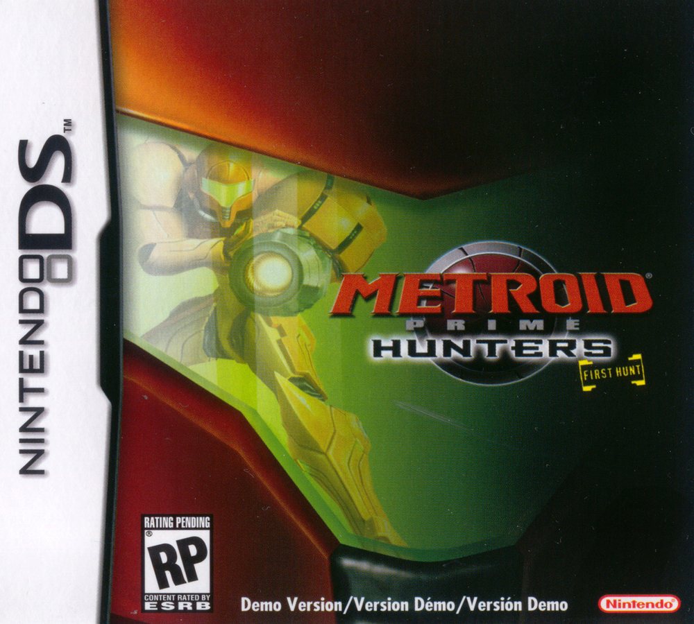 Metroid Prime Hunters - First Hunt Box Art - Front