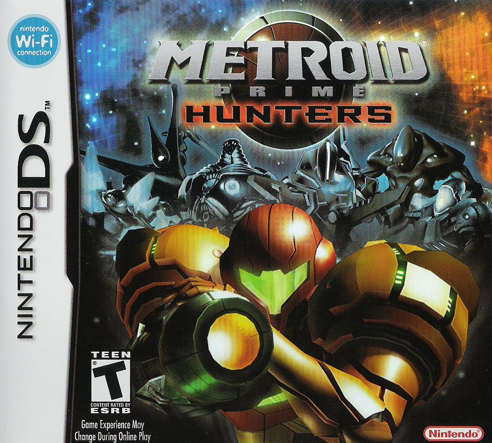 Metroid Prime Hunters Box Art - Front