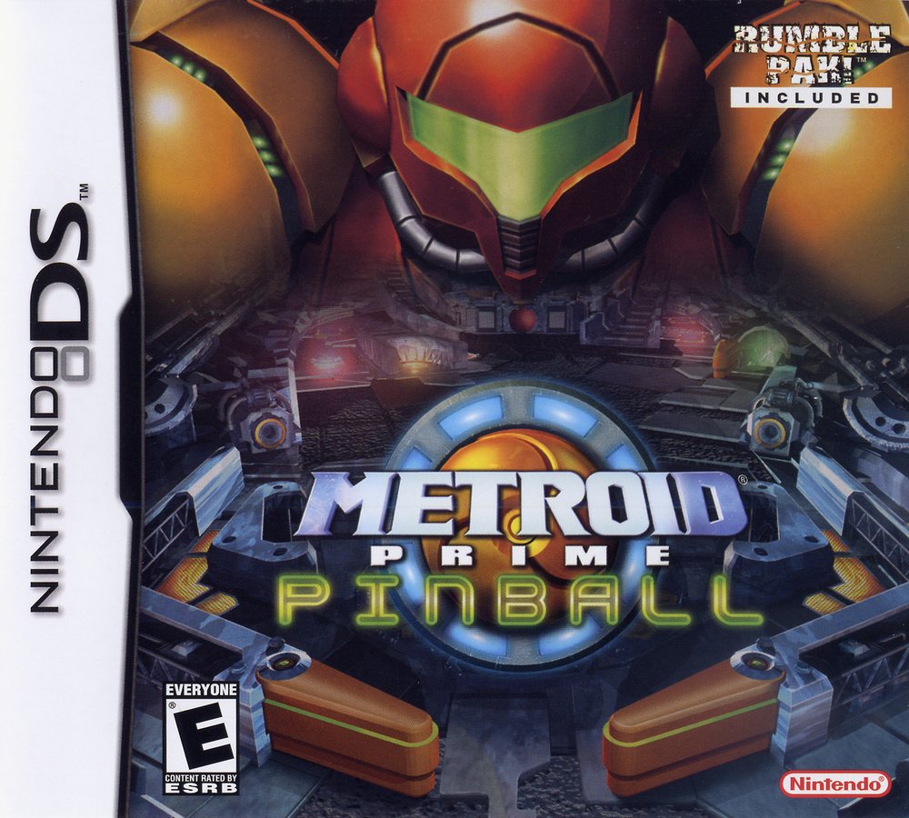 Metroid Prime Pinball Box Art - Front