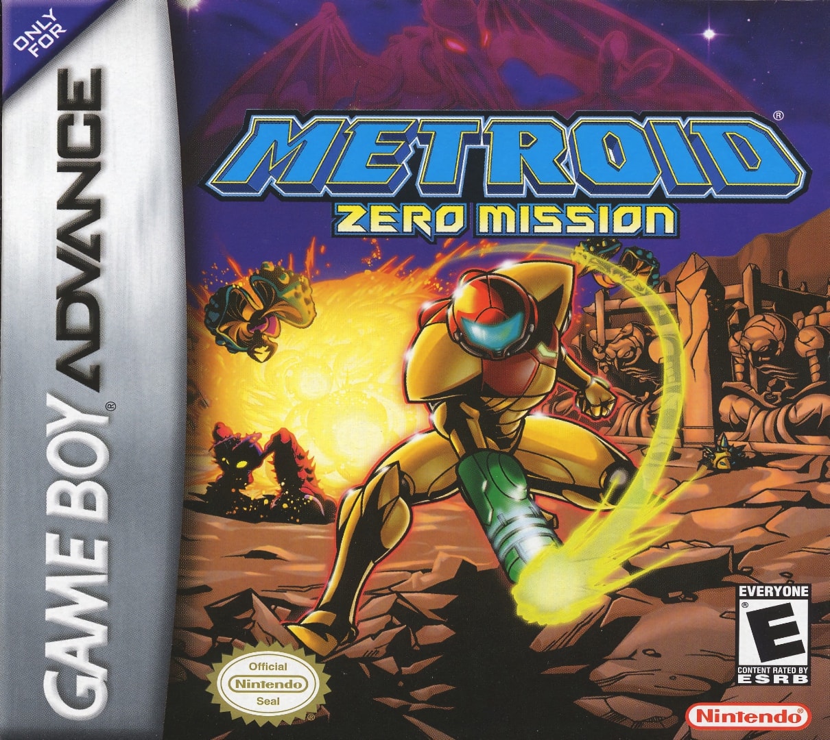 Metroid Zero Mission Box Art - Front
