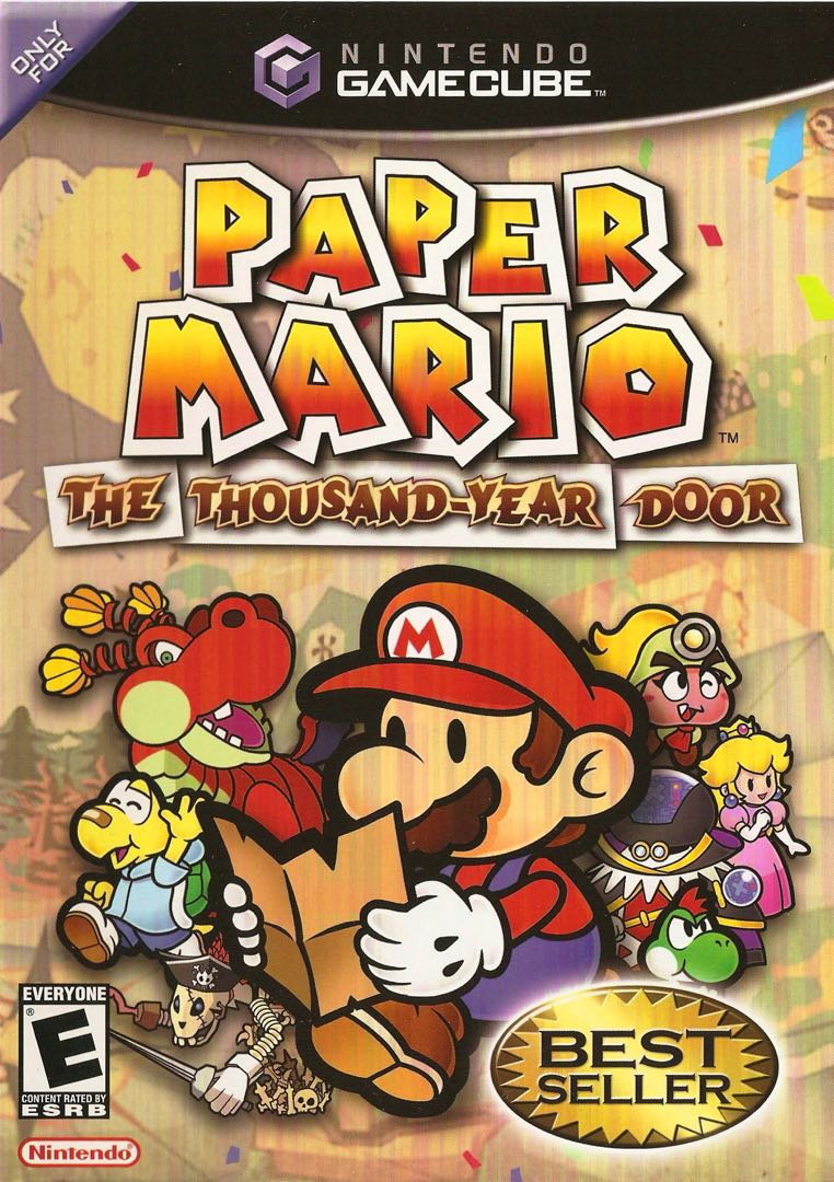 Paper Mario - The Thousand-Year Door Box Art - Front