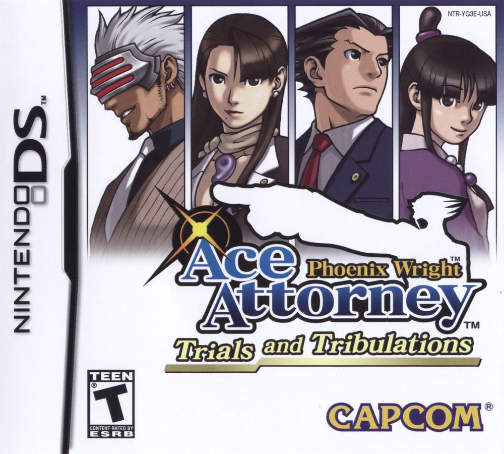 Phoenix Wright - Ace Attorney – Trials and Tribulations Box Art - Front