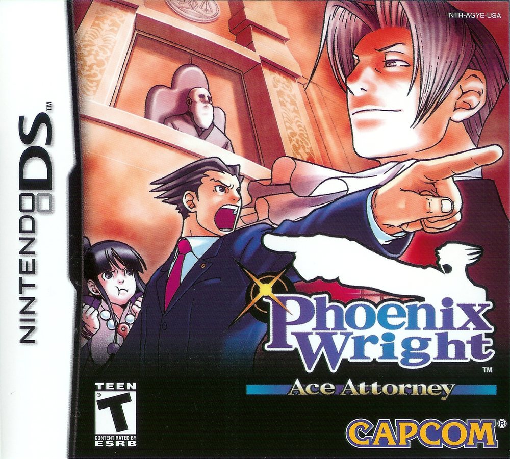 Phoenix Wright - Ace Attorney Box Art - Front