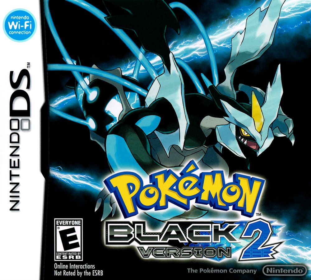 Pokémon Black Version 2 Box Art - Front