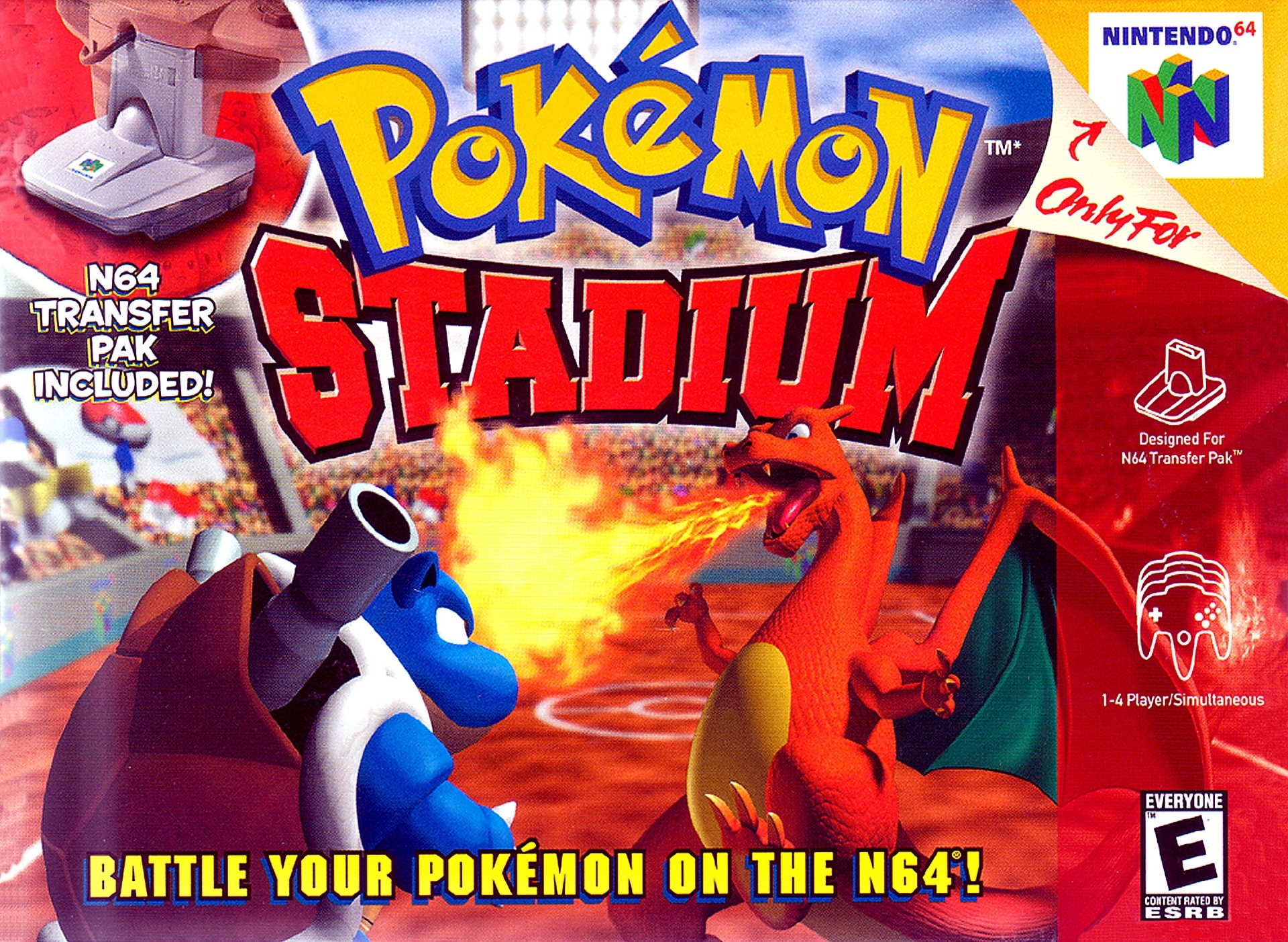 Pokémon Stadium Box Art_Front