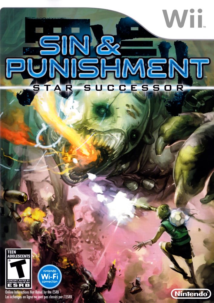 Sin & Punishment - Star Successor Box Art - Front