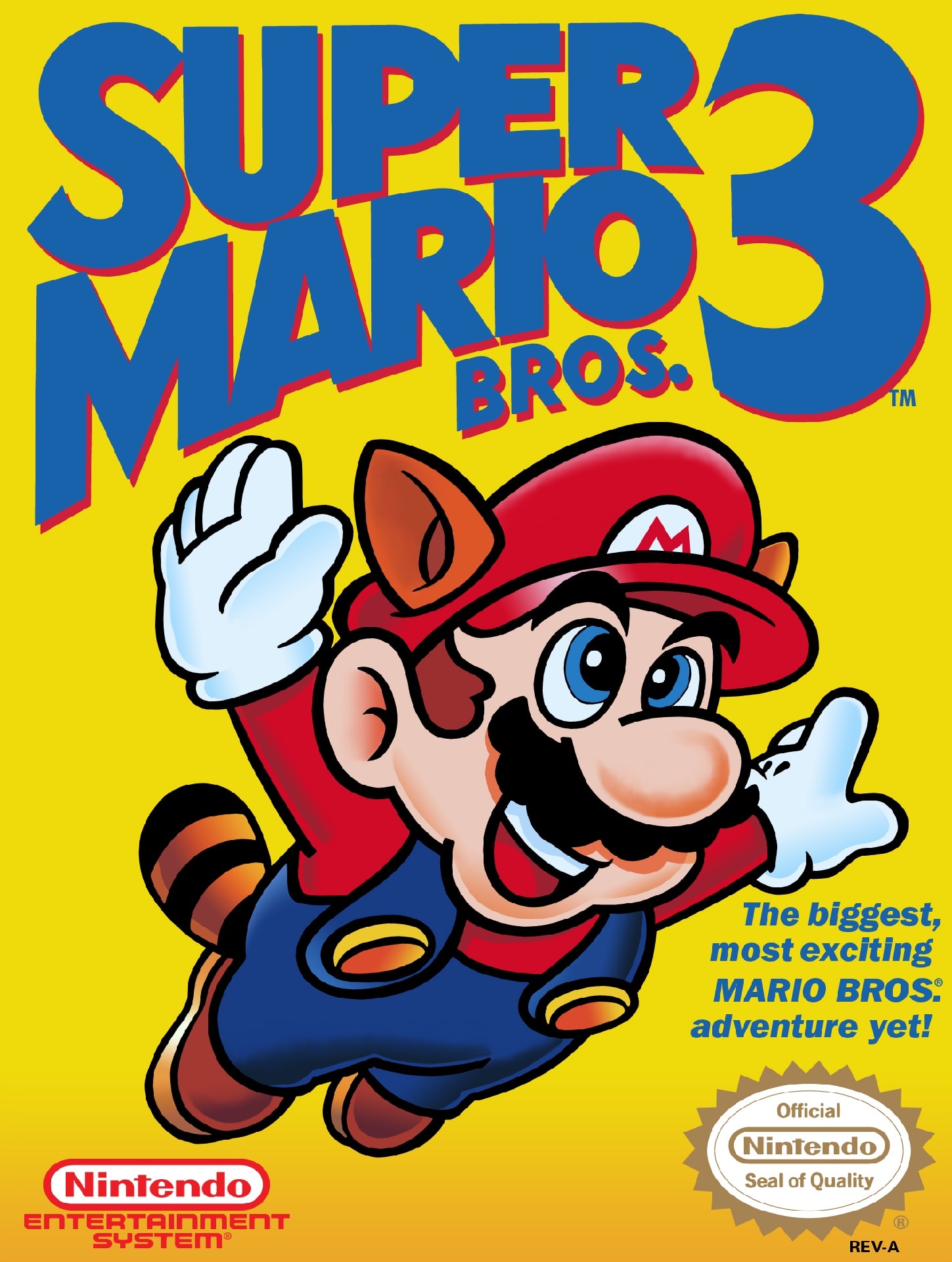 Super Mario Bros 3 Box Art - Front