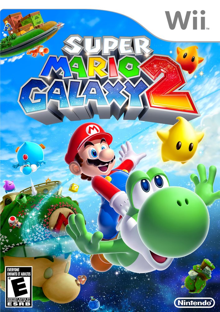Super Mario Galaxy 2 Box Art - Front