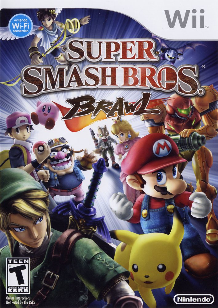 Super Smash Bros. Brawl Box Art - Front