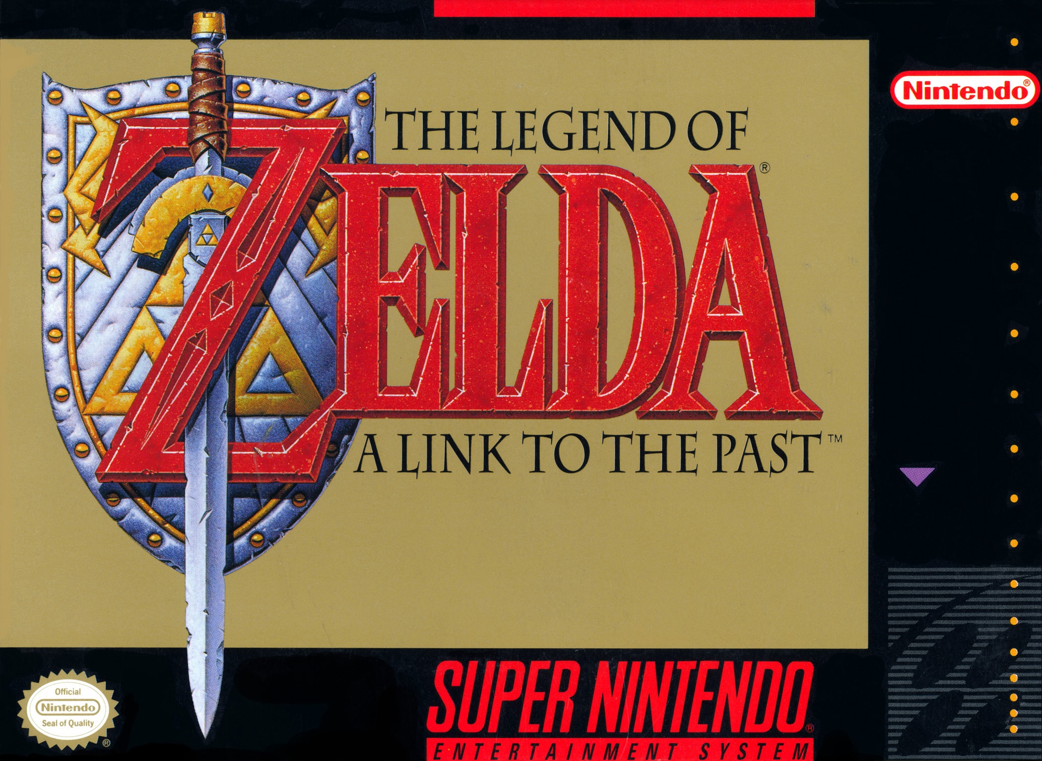 The Legend of Zelda - A Link to the Past Box Art_Front