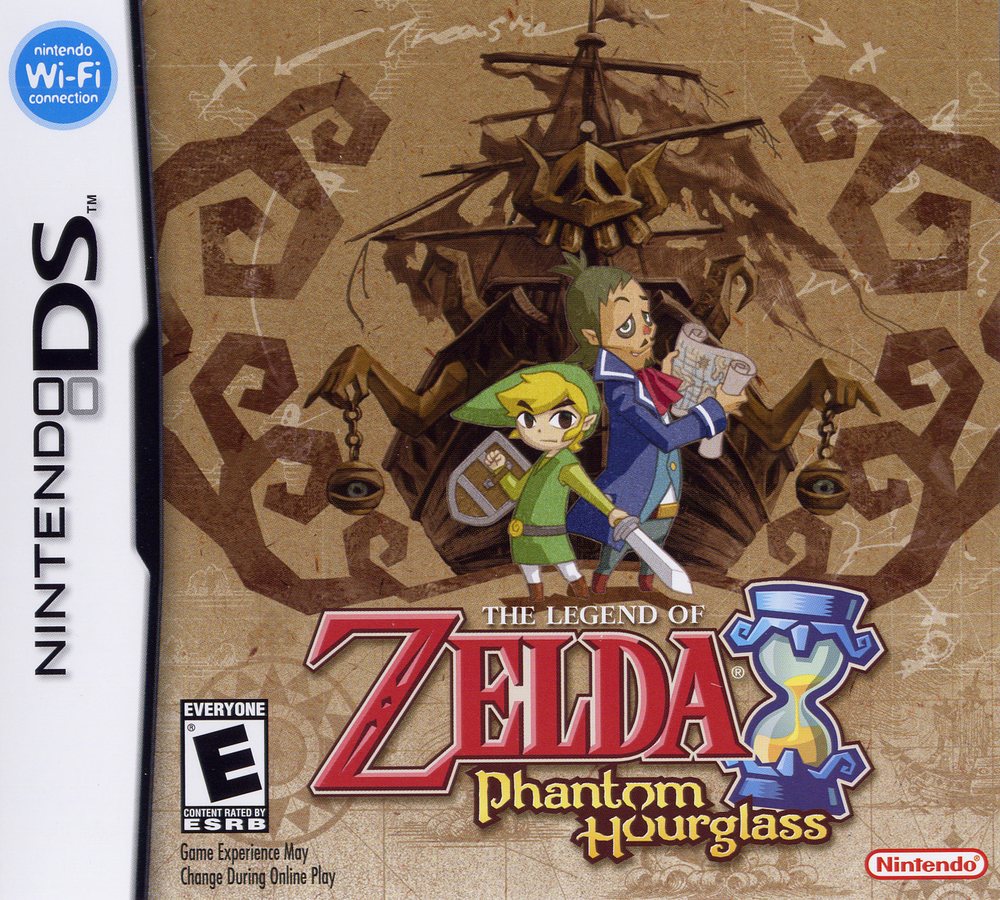 The Legend of Zelda - Phantom Hourglass Box Art - Front