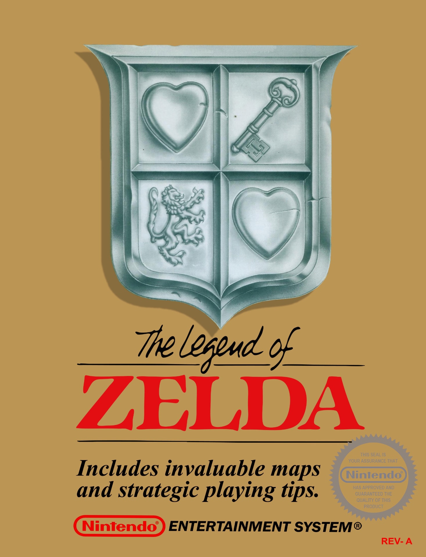 The Legend of Zelda Box Art - Front