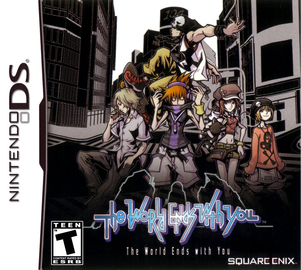 The World Ends With You Box Art - Front