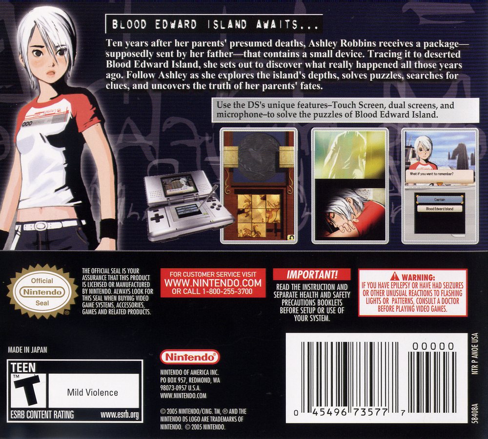 Trace Memory Box Art - Back